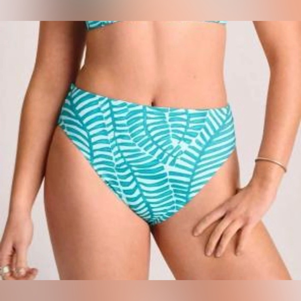 Vitamin A Swim Botanical High Waist Swim Bottoms Sz XXL NWT